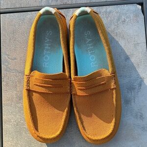 Rothy’s The Driver Cognac Loafer Flats